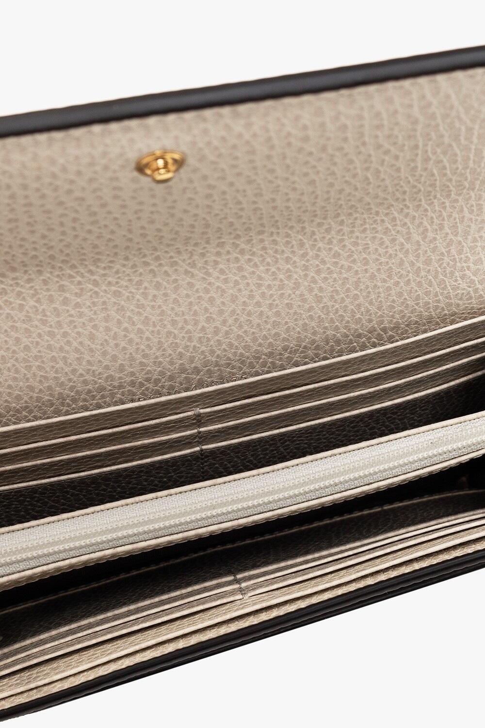 人気商品★GGマーモント・レザー コンチネンタルウォレット